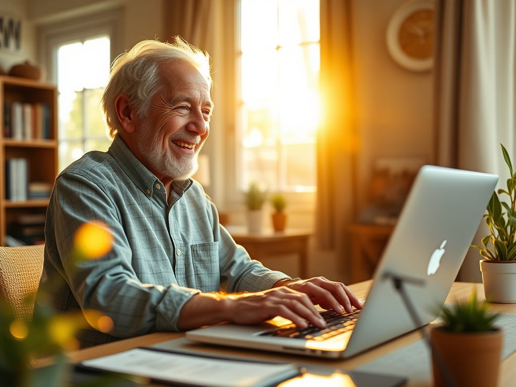 AI for seniors, vlogging for a living.